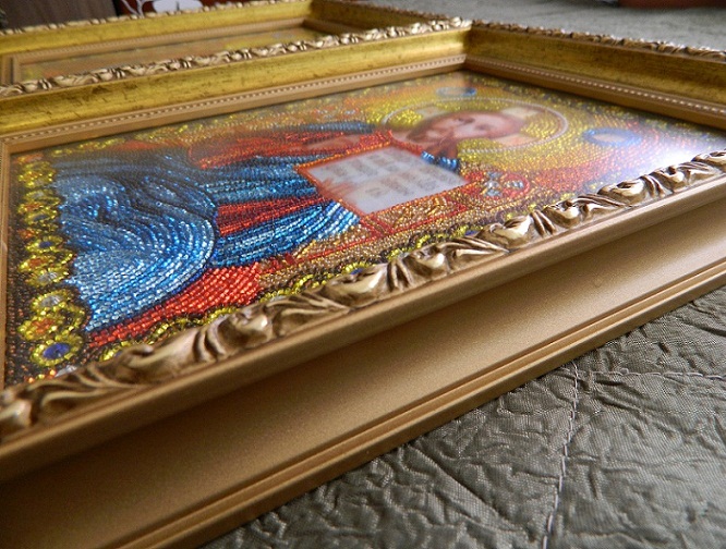 купить икону вышитую бисером в Киеве